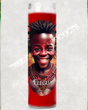 Elegua Candle/Vela de Elegua V2