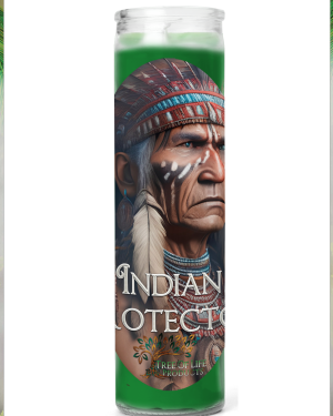 Indian Protector Candle