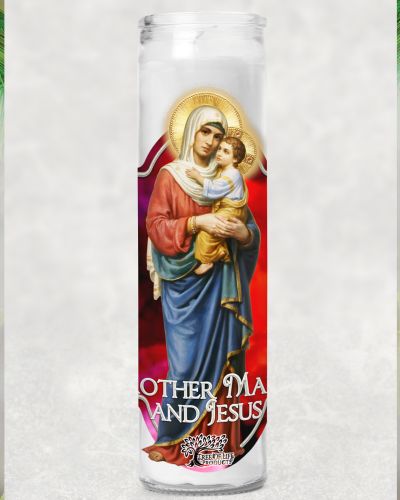 Mary & Jesus Candle