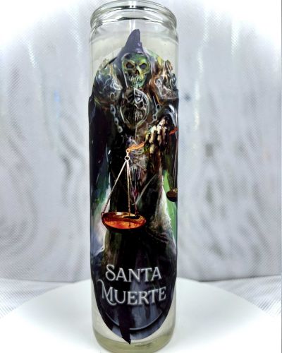 Santa Muerte Candle / Vela de Santa Muerte