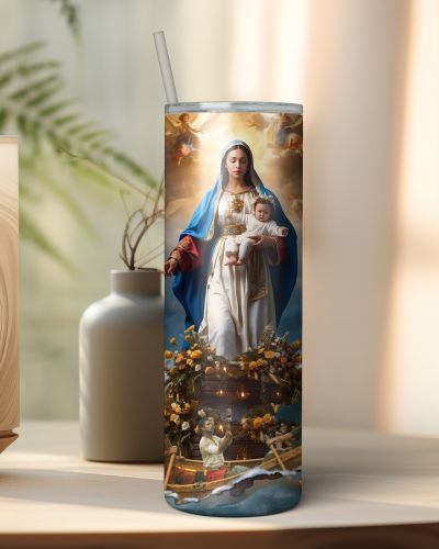 Our Lady of Charity Tumbler