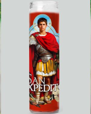 Saint Expedite Candle v3